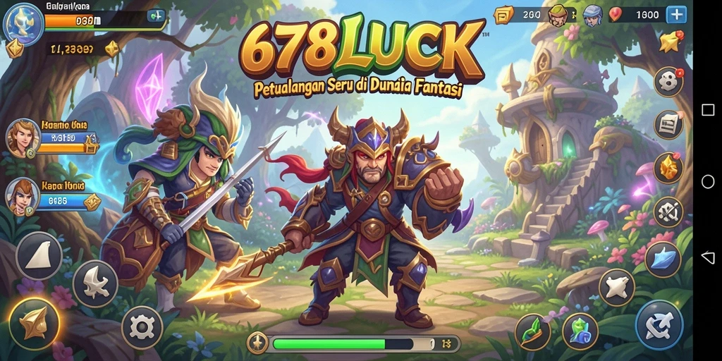 Gameplay 678LUCK yang penuh petualangan dan tantangan.