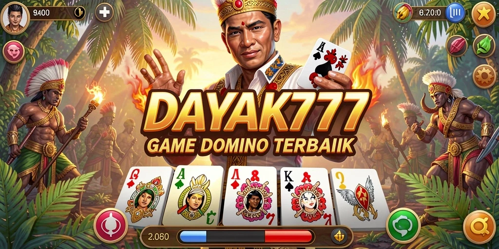 Tampilan gameplay menarik dari DAYAK777 dengan grafis yang menawan.