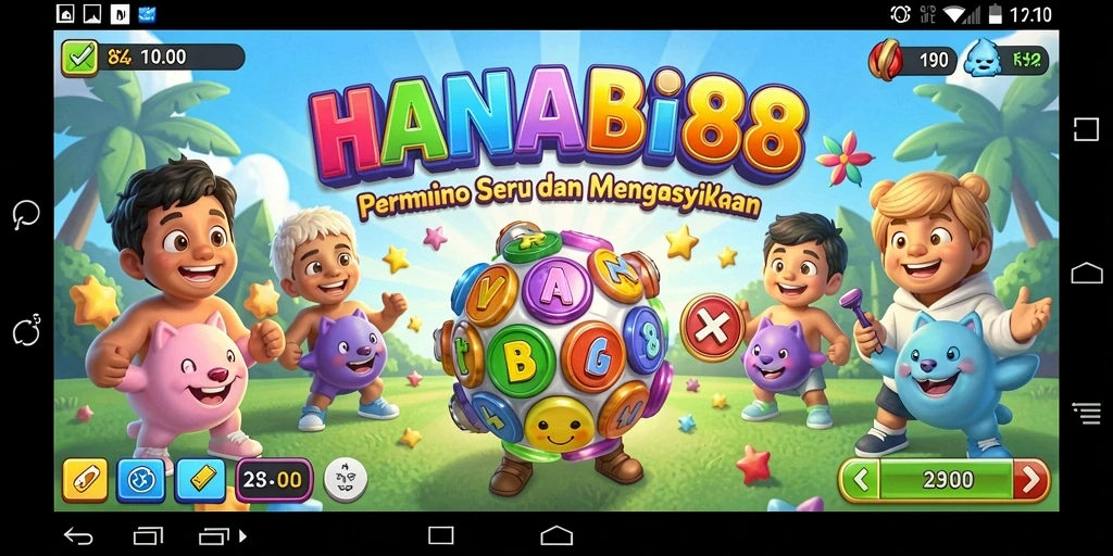 Screenshot gameplay seru HANABI88, menunjukkan suasana Bingo yang mendebarkan.