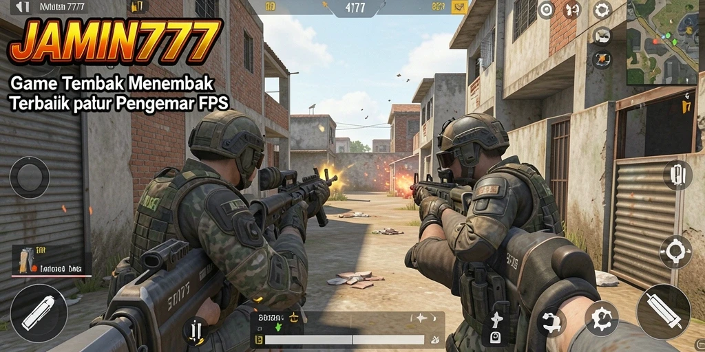 Tampilan gameplay intens dan aksi seru di JAMIN777.