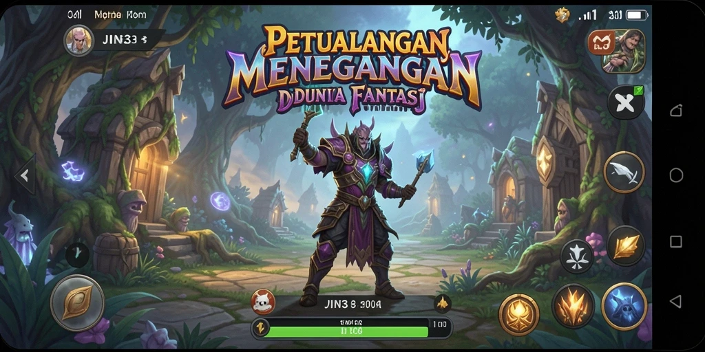 Tampilan gameplay JIN33 yang menegangkan dan penuh petualangan.
