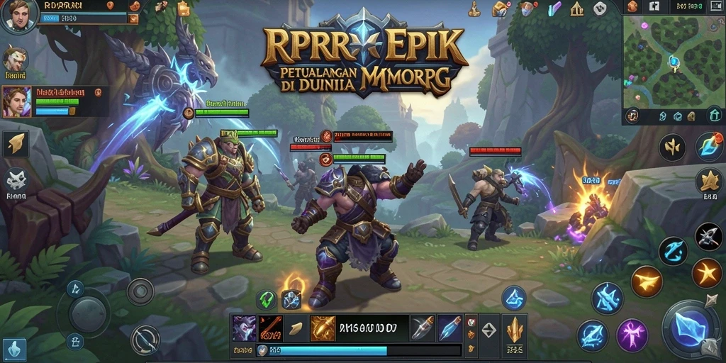 Tampilan gameplay RPRR yang menarik dan penuh aksi.
